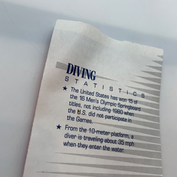 VTG 1996 Olympic Games Atlanta Commemorative Olympic Sport Medallion SEALED! - Picture 9 of 10